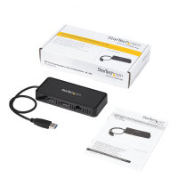 D StarTech USB TO DUAL DP DOCKING STATION
