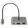 D StarTech USB C MULTIPORT ADAPTER PD 4K
