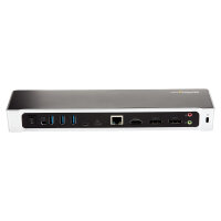 D StarTech TRIPLE 4K USB-C DOCK - 100W PD