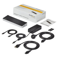 D StarTech TRIPLE 4K USB-C DOCK - 100W PD