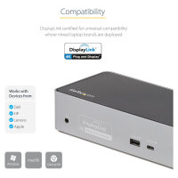D StarTech QUAD MONITOR USB-C DOCK 4K60
