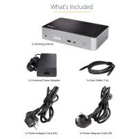 D StarTech QUAD MONITOR USB-C DOCK 4K60