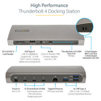 D StarTech THUNDERBOLT 4 DOCK 96W PD