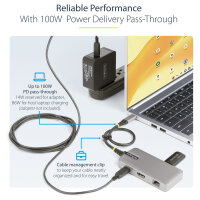 D StarTech USB-C MULTIPORT ADAPTER HDMI