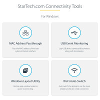 D StarTech USB-C MULTIPORT ADAPTER