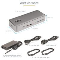 D StarTech 129UE-USBC-KVM-DOCK