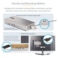 D StarTech THUNDERBOLT 4 DOCK 2X HDMI/DP