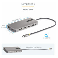D StarTech USB-C MULTIMONITOR ADAPTER HDMI