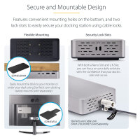 D StarTech USB4 DOCKING STATION DUAL 4K