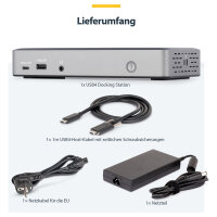 D StarTech 3X MONITOR USB4 DOCK 100W PD