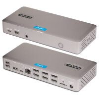 D StarTech 3X MONITOR USB4 DOCK 100W PD