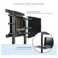 StarTech MOBILE TV CART FOR 37-70 TVS
