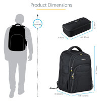 StarTech 17.3IN LAPTOP BACKPACK W/ CASE