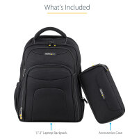 StarTech 17.3IN LAPTOP BACKPACK W/ CASE