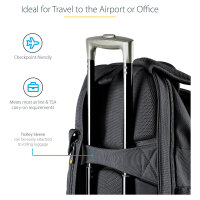 StarTech 15.6IN LAPTOP BACKPACK W/ CASE