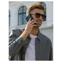 dbramante1928 Oslo Pro - Flip-Hlle fr Mobiltelefon - Polyurethan (PU), Kunststoff - Schwarz - fr Samsung Galaxy S24FE