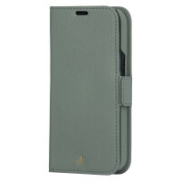 dbramante1928 New York - Flip-Hlle fr Mobiltelefon - abnehmbare Magnetrckseite - Saffianleder - Green Bay - fr Apple