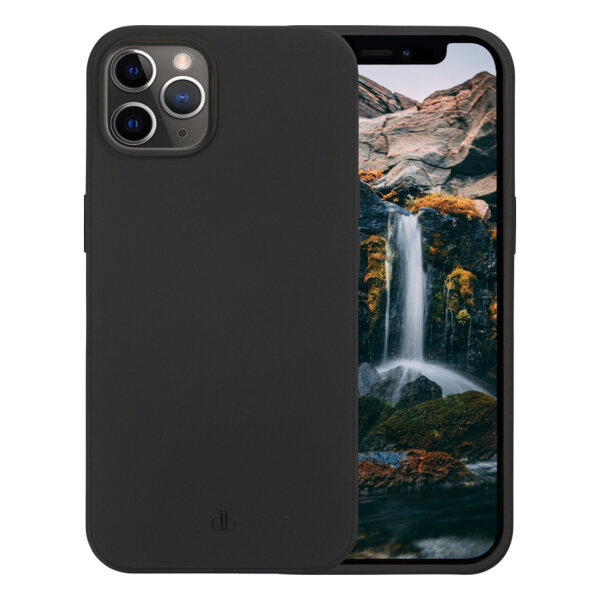 dbramante1928 Greenland - Hintere Abdeckung fr Mobiltelefon - Snap-on - 100 % recycelter Kunststoff - Night Black