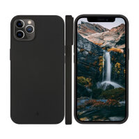 dbramante1928 Greenland - Hintere Abdeckung fr Mobiltelefon - Snap-on - 100 % recycelter Kunststoff - Night Black