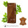 dbramante1928 Lynge - Flip-Hlle fr Mobiltelefon - genarbtes Leder - Hellbraun - fr Samsung Galaxy S22 Ultra
