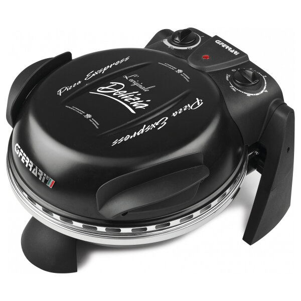 G3Ferrari Delizia Pizzaofen G1000610 (schwarz, 1.200 Watt, fr Pizza 31cm)