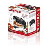 G3Ferrari Delizia Pizzaofen G1000610 (schwarz, 1.200 Watt, fr Pizza 31cm)