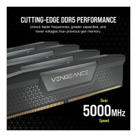 Corsair DIMM 96 GB DDR5-6000 (2x 48 GB) Dual-Kit (schwarz, CMK96GX5M2B6000C30, Vengeance, INTEL XMP)