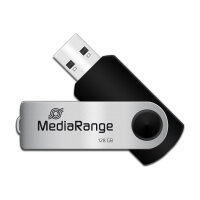 STICK 128GB MEDIARANGE MR913 Schwarz - Silber