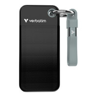 1TB Verbatim Pocket SSD USB 3.2 black/grey retail