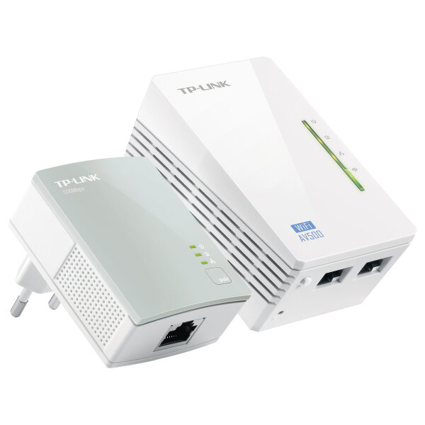 INTD TP-LINK Powerline TL-WPA4220KIT AV600-300Mbit/s-WLAN-Powerline-Extender KIT