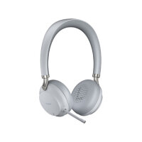Yealink BH72 with Charging Stand UC Light Gray USB-A...