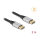 DELOCK DisplayPort Kabel 16K 60 Hz 2m silber Metall