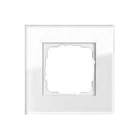 GIRA - Esprit - Rahmen 1-fach *Glas weiß*