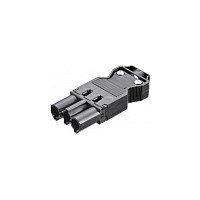 BACHMANN Gertestecker GST18/3 schwarz
