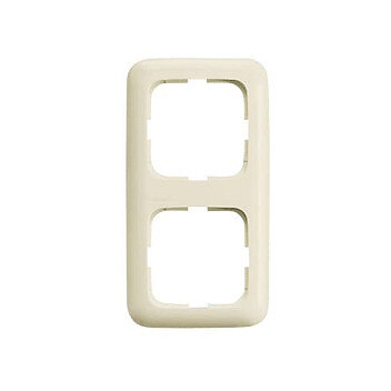 BUSCH JAEGER BJ 2512-212 Rahmen 2-fach Busch-Duro 2000 SI weiß