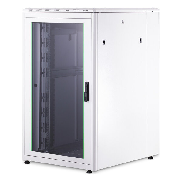 DIGITUS Netzwerkschrank Unique 26HE 1342x800x1000mm grau (Speditionsversand)