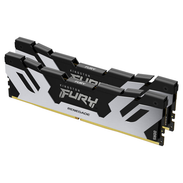 KINGSTON 32GB 6400MT/s DDR5 CL32 DIMM Kit of 2 FURY Renegade Silver