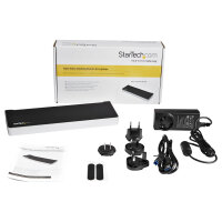 D StarTech Triple-Video Laptop Dockingstation - USB 3.0 - Docking Station