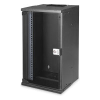 DIGITUS Wandgehäuse SOHO PRO 12HE 595x315x300 mm 10" schwarz