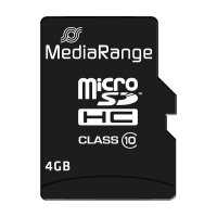 CARD MEDIARANGE MR956 - 4 GB - Schwarz