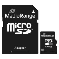 CARD MEDIARANGE MR956 - 4 GB - Schwarz