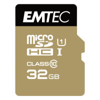 CARD Emtec m32GB UHS-I U1 EliteGold + Adapter