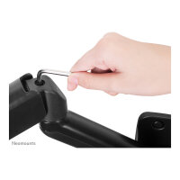 Neomounts WL70-450BL11 bewegliche Wandhalterung für 17-32" Bildschirme - Schwarz