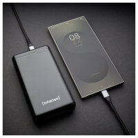 Intenso XS20000 - Powerbank - 20000 mAh - 3.1 A - 2 Ausgabeanschlussstellen (USB, USB-C)