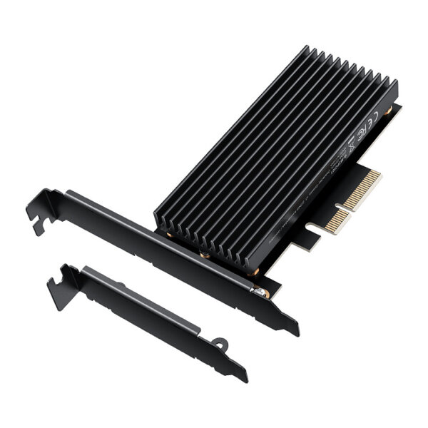 GRAUGEAR PCI Card M.2 PCIe 4.0 Card für M.2 NVMe SSD