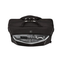 WENGER XE Compact Brief 16 40,64cm 16Zoll Laptop Briefcase with Tablet Pocket Black