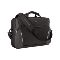 WENGER XE Compact Brief 16 40,64cm 16Zoll Laptop Briefcase with Tablet Pocket Black