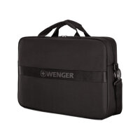 WENGER XE Compact Brief 16 40,64cm 16Zoll Laptop Briefcase with Tablet Pocket Black