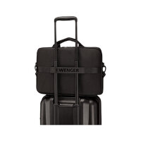 WENGER XE Compact Brief 16 40,64cm 16Zoll Laptop Briefcase with Tablet Pocket Black