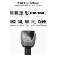 inateck Barcodescanner 52 black [BCST-52_black]